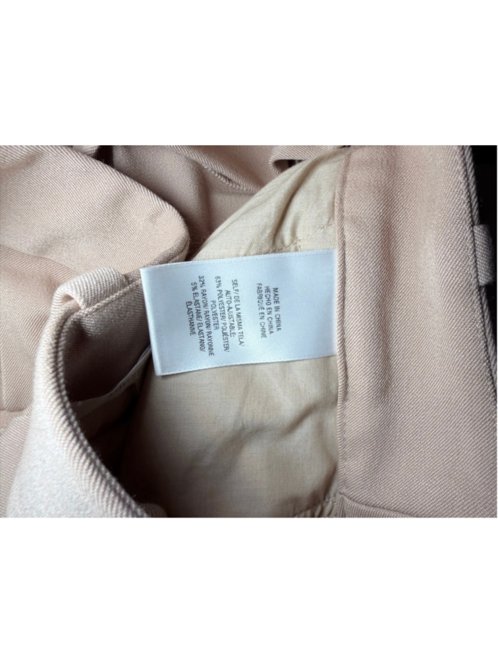 Women's Favorite Daughter the favorite pant Beige Wide Leg Pants Size 6 - Picture 9 of 10